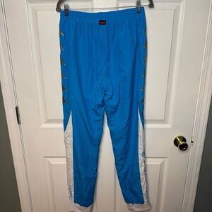 Kappa SSC Napoli Blue and White Jogger Track Pants Mens Size Large